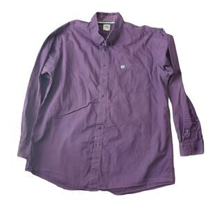 Cinch Long Sleeve Purple  XXL Shirt